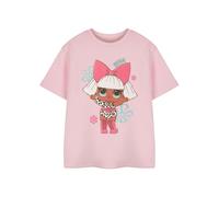LOL Surprise Girl's Short Sleeved T-Shirt (Kids Pink) in Pink | Size: 11-12 Years LOL Surprise Pink 11-12 Years