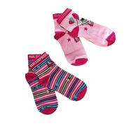 LOL Surprise Girls Socks Set 2 Pairs Pink and Pattern (IT, Numero, 23, 26, Multicolour)