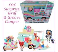 LOL Surprise Grill & Groove Camper 5-in-1 Playset DOLLS NOT INCLUDED NEW