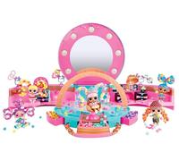 LOL Surprise Hair Beads Salon Playset with Doll, 100 Beads, Hair Ties, Mirrors, and More Surprises - Great Gift for Kids Ages 4+