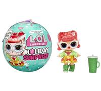 LOL Surprise Holiday Surprise - Limited Edition Doll Baking Beauty - Holiday Themed Collectible Tot with 8 Surprises - Ornament Ball Packaging - Great for Girls and Boys Ages 3+