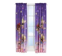 LOL Surprise! Kids Bedroom Window Curtains Drapes 2 Panel Set, 63" Length, Purple
