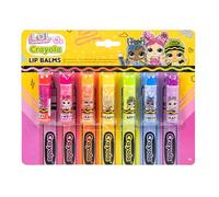 LOL Surprise Lip Balms Set - Kids Lip Gloss Girls Childrens Makeover Kit Flavoured Lip Sticks