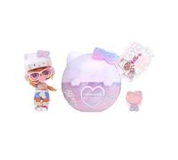 LOL Surprise Loves Hello Kitty Tots - Limited Edition Crystal Cutie Doll - Hello Kitty 50th Birthday Collectible Doll with 7 Surprises - Ideal for Girls 3+ Years Old