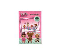 LOL Surprise Make A Scene Removable Stickers Set LOL Surprise Multicolor