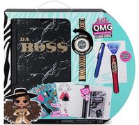 LOL Surprise OMG Fashion Secret Journal - Personal Diary with Invisible Ink Pen, Electronic Password & Watch key