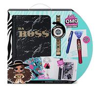 LOL Surprise OMG Fashion Secret Journal - Personal Diary with Invisible Ink Pen, Electronic Password & Watch key