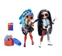 LOL Surprise OMG Remix Rocker Boi and Punk Grrrl Fashion Doll 2 Pack