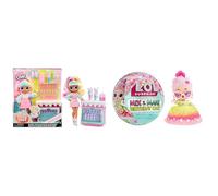 LOL Surprise OMG Sweet Nails - Candylicious Sprinkles Shop - With 15 Surprises & LOL Surprise Mix & Make Birthday Cake Tots - With Collectible Doll, DIY Cake Dress, Cake Making