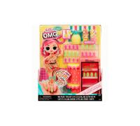 LOL Surprise OMG Sweet Nails Pinky Pops Fruit Shop: 15 Surprises, Mini Fridge Nail Station & Nail Accessories