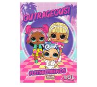 LOL Surprise Outrageous Colouring Book Activity Pad 32 Pages A4 Size
