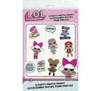 LOL Surprise Photo Booth Props Kit - Multicolor, Unique & Fun Designs - Perfect for Parties & Special Occasions - 8ct