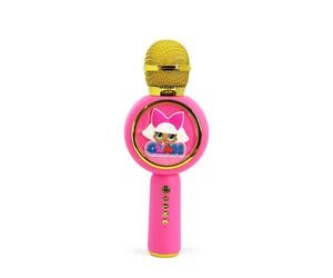 LOL Surprise Popsing Wireless LED Light Up Karaoke Microphone - Pink