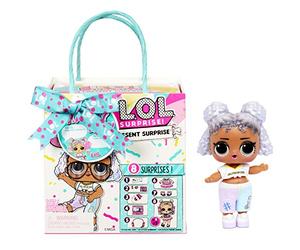 LOL Surprise Present Surprise. Birthday Month Themed Doll with 8 Surprises,Multicolor,3.5 x 3.75 x 3.75 inches