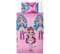 LOL Surprise Queens Doll Reversible Duvet Set | Size: Single LOL Surprise Multicolor Single