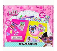 LOL Surprise! Scrapbook Craft Set - Complete DIY Scrapbooking Kit with Gel Pens, Stickers, Sequins & Surprise Gift - Perfect Craft Kit for LOL Surprise Fans - Creative Gift for Kids Ages 3+ - 42-0201