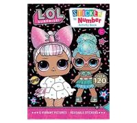 LOL Surprise Sticker by Number Activity Book
