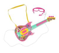 LOL Surprise: Superstar Guitar Set - Pink, Teal, Yellow - Lights & Sounds, Instrument Toy w/Strap, Glasses with Microphone, Kids Musical Toy Ages 3+