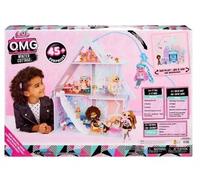 LOL Surprise OMG Winter Cottage Playset - More Than 45 Surprises - Winter Chalet with Ski Lift, Bedroom, Bathroom, Living Room, Kitchen, Furniture and More - Ages 4+
