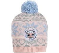 LOL Surprise Winter Set for Girls Hat and Neck Warmer, grey, 54