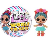 LOL Surprise World Travel Tots - Trendy Doll with 8 Surprises to Unbox Including a Secret Message, Fashions, Accessories, & More - Collectable, Random Assortment - Gift for Kids Ages 4+