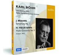 LOLA BOBESCO / KOLNE - BRAHMS SYMPHONY NO 1 / VIEUXT - CD - N4z