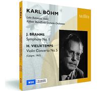 Lola Bobesco; Kolner Rso; Karl Bohm - Brahms - Symphony No. 1; Vieuxtemps - Violin Concerto No. 5 (Kolner Rundfunk-Sinfonie-Orchester/Bohm)