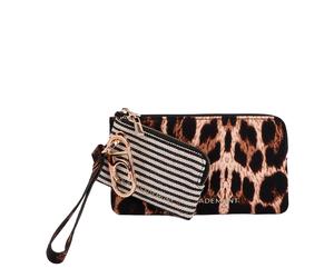 LOLA CASADEMUNT Women's wallets and purses Double coin purse with LC Woven pendant