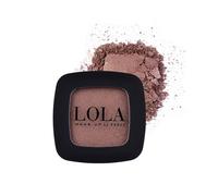 Lola Make Up by Perse Mono Eyeshadow with Natural Ingredients and High Coverage, Satin Eye Shadow Palette for All Skin Types Vegan and Cruelty-Free Eye Makeup, Burnished Copper (025)