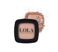 Lola Make Up by Perse Mono Eyeshadow with Natural Ingredients Vegan and Cruelty-Free Eye Makeup Palette High Coverage Satin Eye Shadow for Women, Gold (017)