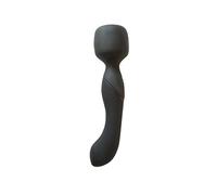 Lola Games Wand The Heating Wand in Black, Classic Powerful Multispeed Silicone Massager - USB Rechargeable…