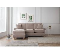 Lola Left Hand Chaise Sofa Manhattan Putty