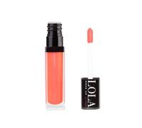 Lola Make Up by Perse Long-Lasting Intense Colour Lip Gloss - Soft Rose Pink High-Shine Hydrating Gloss with Hyaluronic Acid & Vitamin E - [023 Lotus]