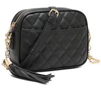 lola mae Quilted Crossbody Bag, S-692black, M