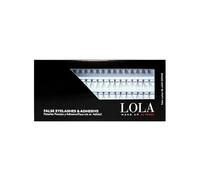 Lola Make Up by Perse False Eyelashes - Reusable Lightweight Strip Lashes with Adhesive, Easy to Apply & Comfortable All-Day Wear - [06-Lash Define]