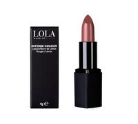 LOLA Make Up by Perse Intense Colour Lipstick - Glossy Finish, Full Coverage, Ultra-Rich Pigments, Creamy Hydrating Formula, Nude Lipstick, Vegan Formula - 012-Mocca