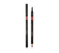 LOLA Make Up by Perse Lip Pencil - Smooth Precision Lip Liner with Jojoba Oil - Defines, Conditions & Prevents Feathering - Built-In Lip Brush - Paraben-Free, Cruelty-Free - [004-Berry]