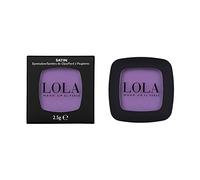 Lola Make Up by Perse Mono Eyeshadow with Natural Ingredients Vegan and Cruelty-Free Eye Makeup Palette High Coverage Satin Eye Shadow for Women, Pink (004)