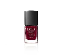 Lola Make Up by Perse Nail Polish Quick Dry Instant Gloss Ultra Long Lasting High Shine Finish Nail Paint for Women, Vegan and Cruelty-Free Cosmetic, Red Night (021), 11ml