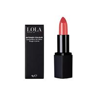 Lola Make-Up Intense Colour Lipstick, Rich Pigmentation, Long Lasting, Enriched With Hyaluronic Acid, Vitamins And Mango Butter, Vegan No. 018 Flamenco