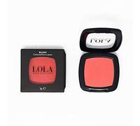 Lola Make-Up Mono Blush - Rose Peach, Highlighter, Smooth, Creamy, High Coverage, Long Lasting, Mineral Oil Free, Vegan, Nr 001 ,