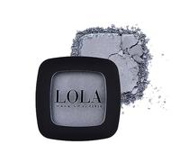 Lola Make-Up Mono Eyeshadow, Dark Grey, Satin, Rich Intense Pigmentation, High Coverage, Use Wet & Dry, All Skin Tone, Mineral Oil Free, Vegan & Cruelty Free, No. 012