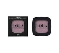 Lola Make-Up Mono Eyeshadow, Dark Rose, Satin, Rich Intense Pigmentation, High Coverage, Use Wet & Dry, All Skin Tone, Mineral Oil Free, Vegan & Cruelty Free, No. 043