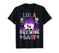 Lola of The Brewing Baby Grandma to Be Halloween T-Shirt