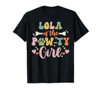 Lola Of The Pawty Girl Dog Grandma Family Matching T-Shirt