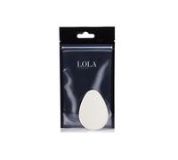Lola Oval Sponge in White lola White