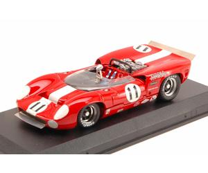 Lola T70 Spyder #11 5th Can-Am Bridgehampton 1967 L. Motschenbacher 1:43 Model