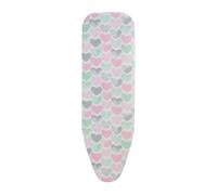 Lola Universal Ironing Board Easy Fit Cover 100% Cotton Elasticated Heat Reflect