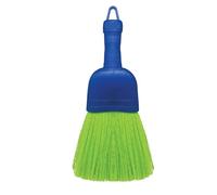 LOLA Whisk Broom, Hand Brush, Durable Bristles, Whisks Away Dirt & Debris, Compact, Hang Hole for Easy Storage, Indoor/Outdoor, 1 Pack
