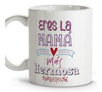 LolaPix Mugs Mom. Original Breakfast Mugs. Ceramic 330 ml. Gifts with Phrases. with Messages. Beautiful